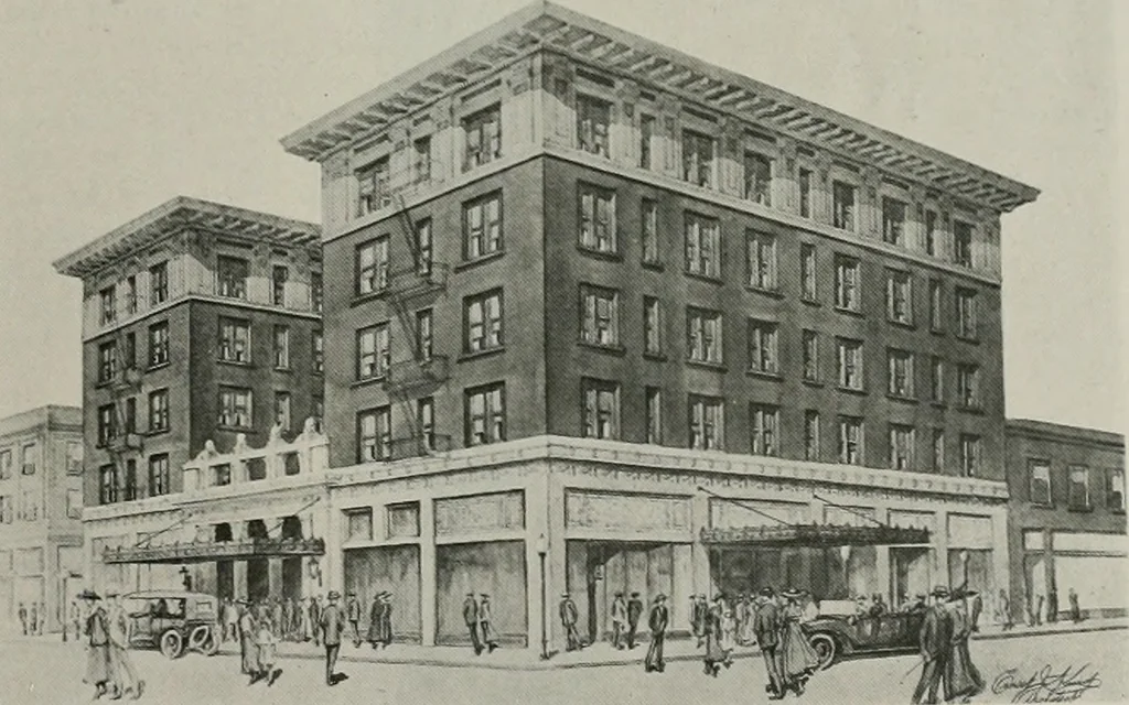 An illustration from The Architect & engineer of California and the Pacific Coast, 1905, leaf 230