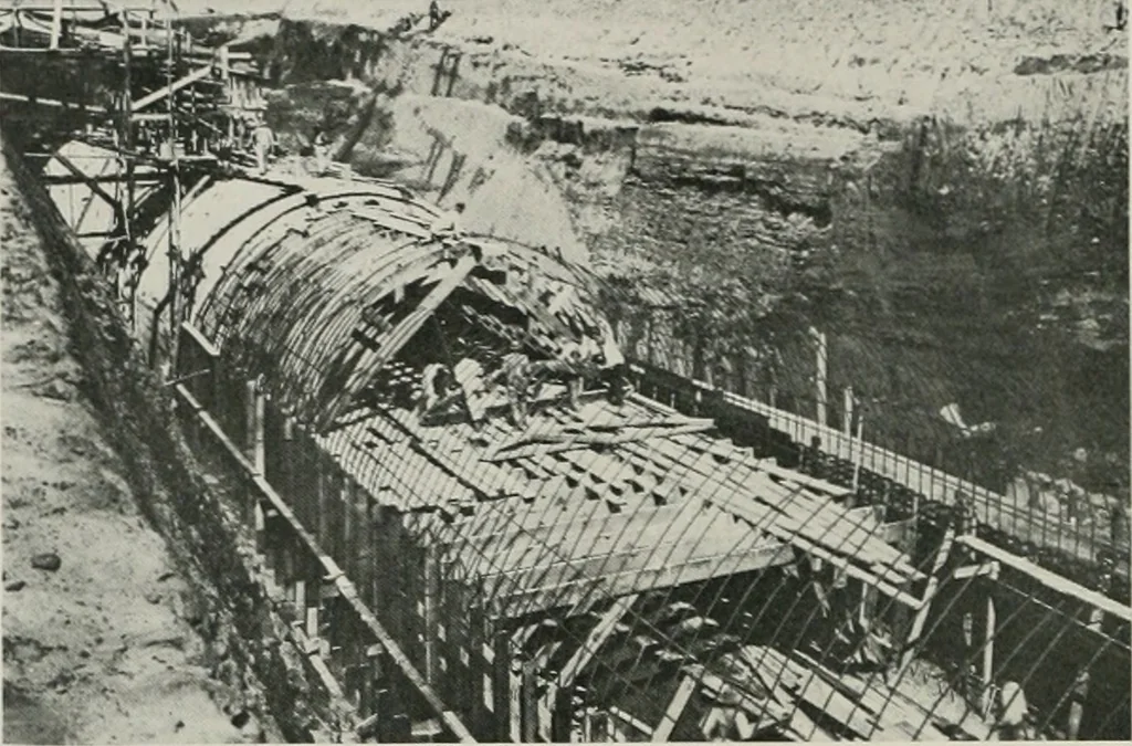 An illustration from The Architect & engineer of California and the Pacific Coast, 1905, leaf 251