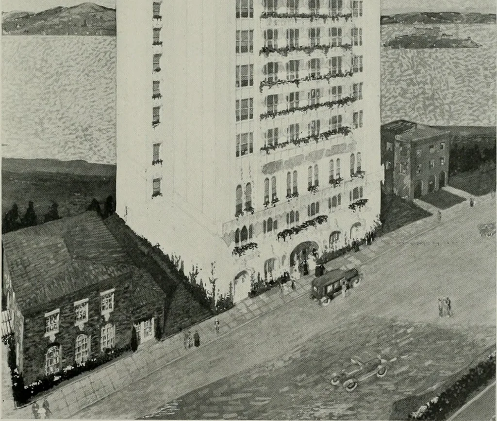 An illustration from The Architect & engineer of California and the Pacific Coast, 1905, leaf 264
