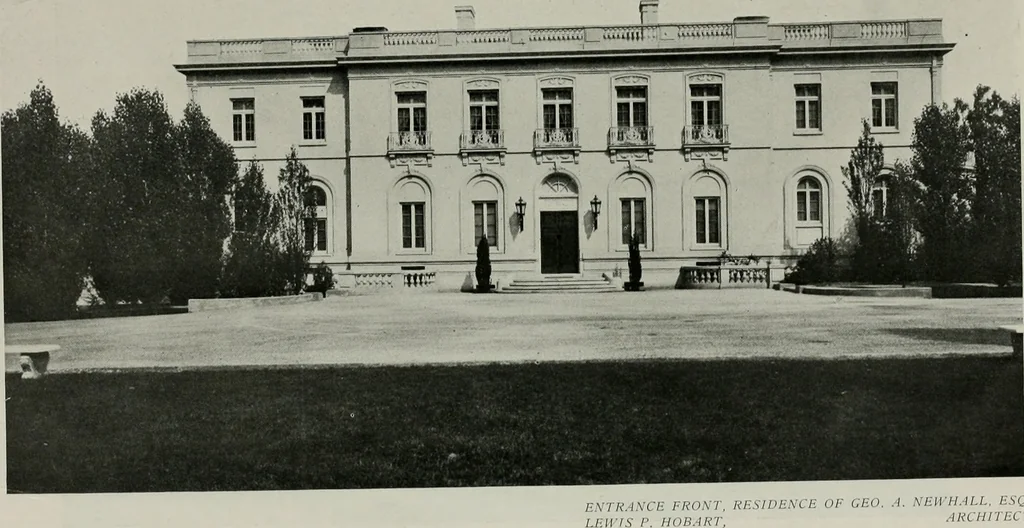 An illustration from The Architect & engineer of California and the Pacific Coast, 1905, leaf 28