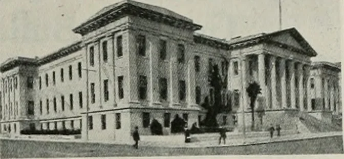 An illustration from The Architect & engineer of California and the Pacific Coast, 1905, leaf 302