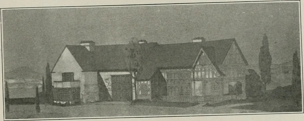 An illustration from The Architect & engineer of California and the Pacific Coast, 1905, leaf 312