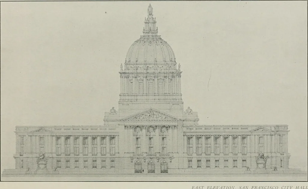 An illustration from The Architect & engineer of California and the Pacific Coast, 1905, leaf 313