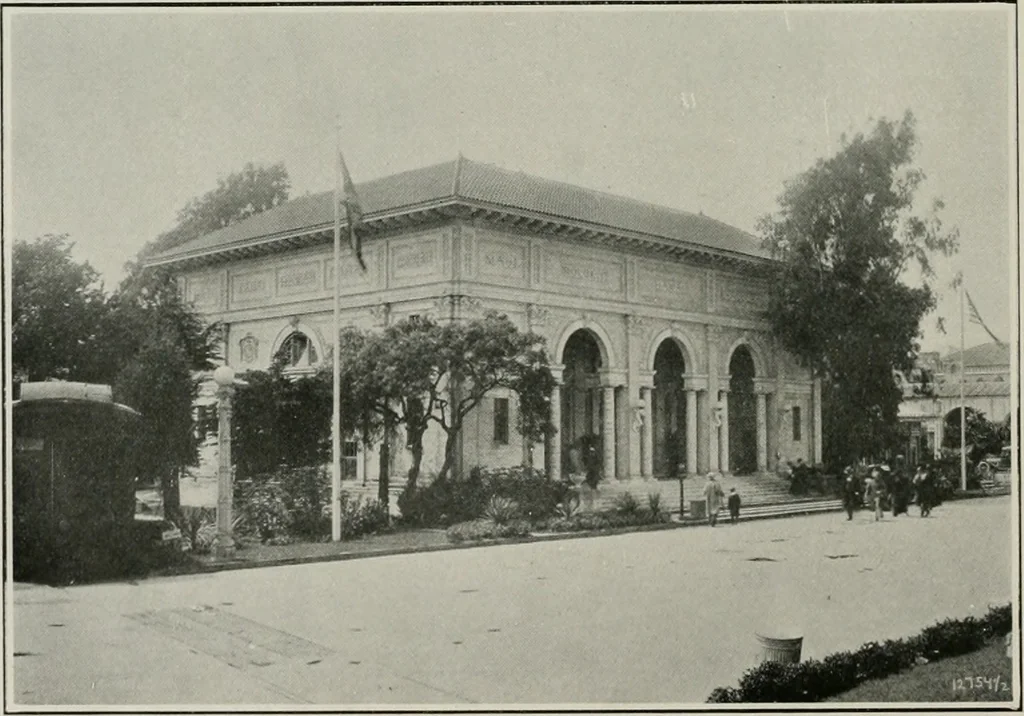 An illustration from The Architect & engineer of California and the Pacific Coast, 1905, leaf 317