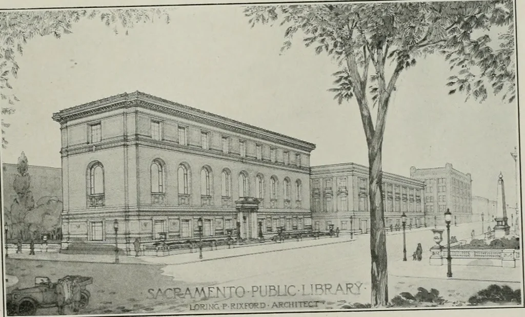 An illustration from The Architect & engineer of California and the Pacific Coast, 1905, leaf 320