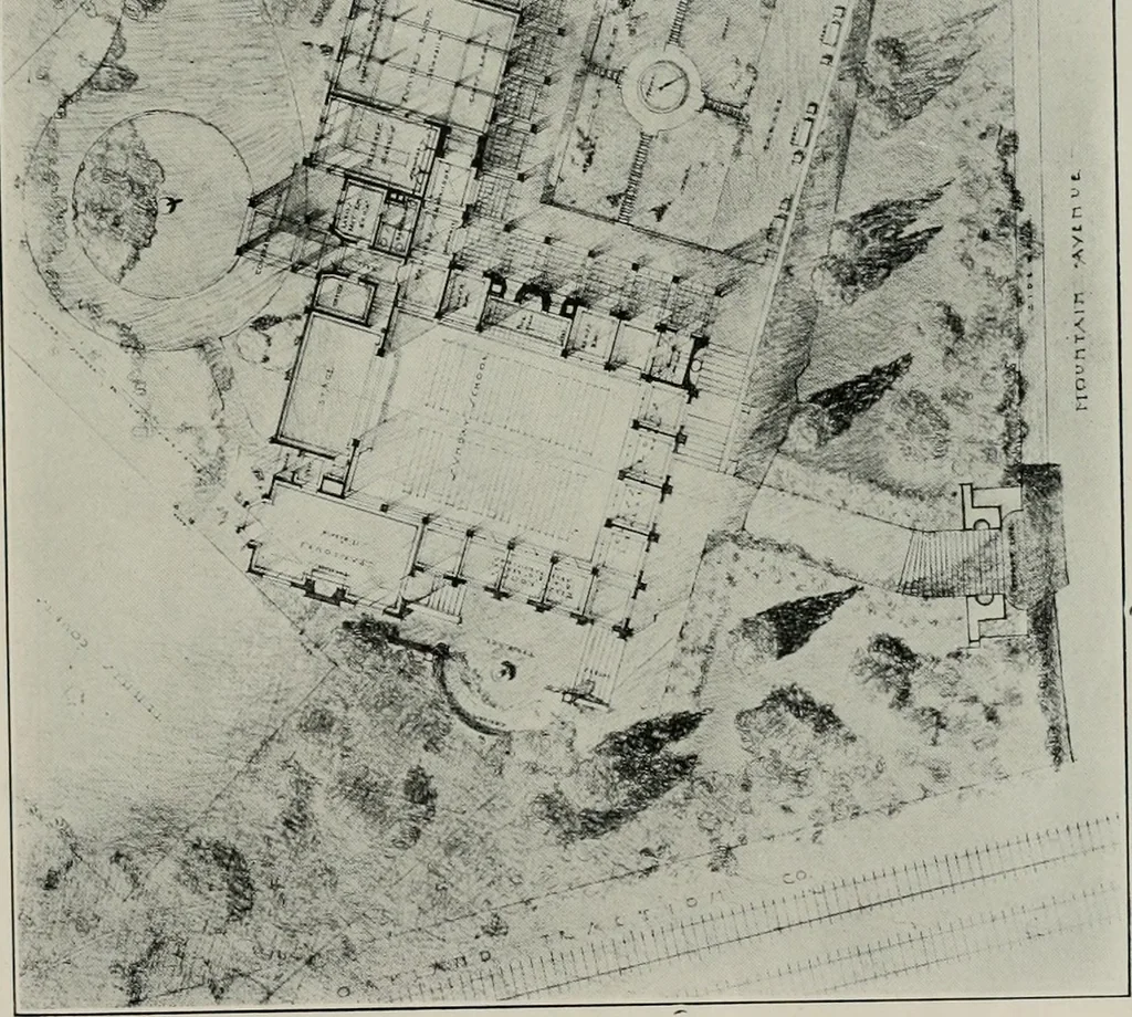 An illustration from The Architect & engineer of California and the Pacific Coast, 1905, leaf 330