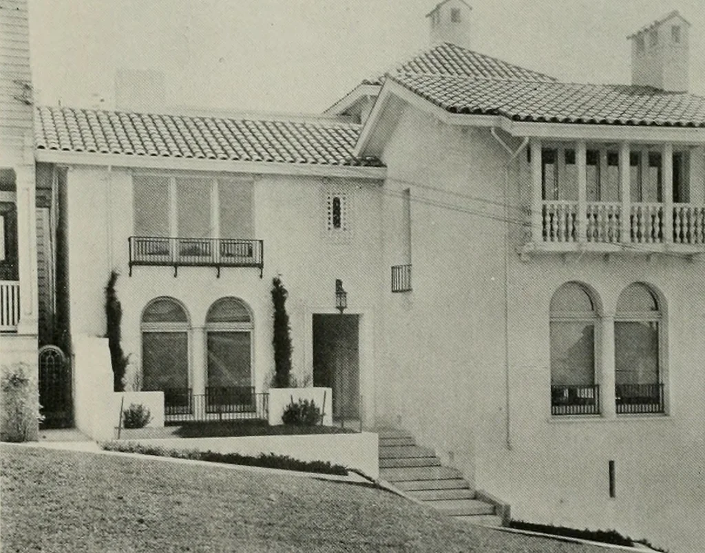 An illustration from The Architect & engineer of California and the Pacific Coast, 1905, leaf 338