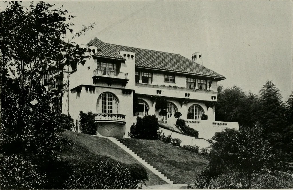 An illustration from The Architect & engineer of California and the Pacific Coast, 1905, leaf 348