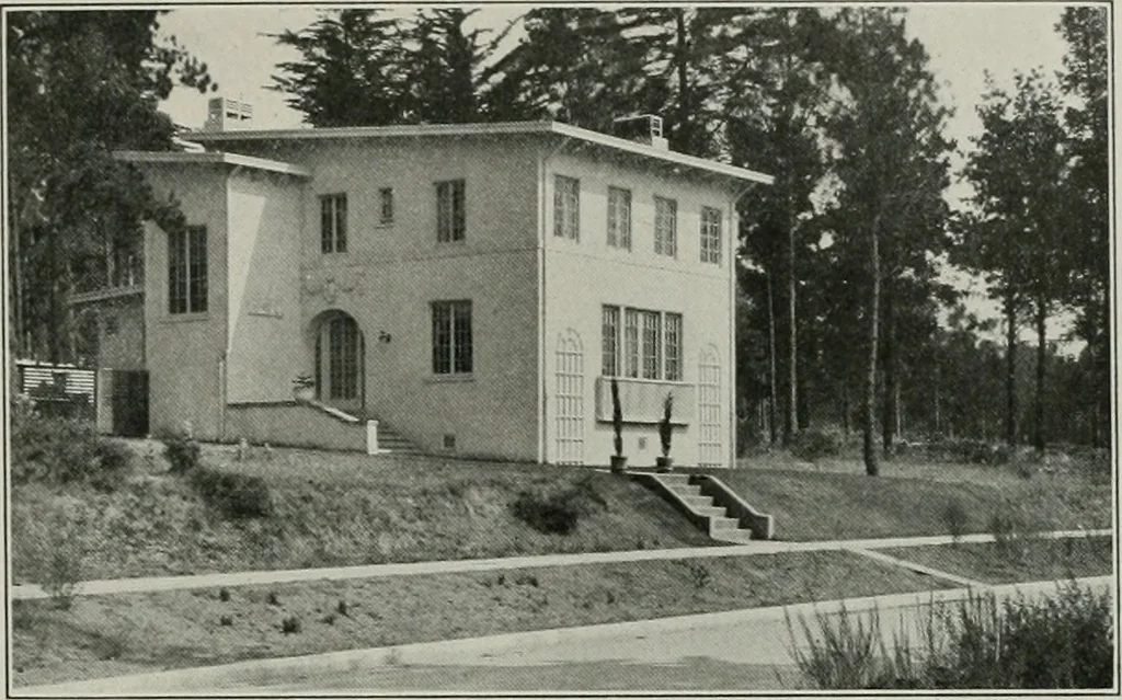 An illustration from The Architect & engineer of California and the Pacific Coast, 1905, leaf 36