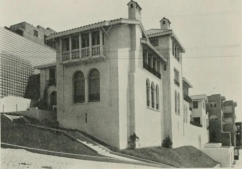 An illustration from The Architect & engineer of California and the Pacific Coast, 1905, leaf 37