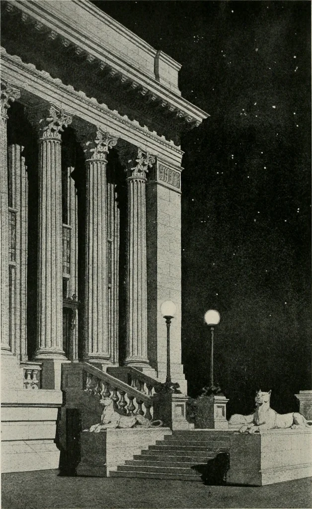 An illustration from The Architect & engineer of California and the Pacific Coast, 1905, leaf 409