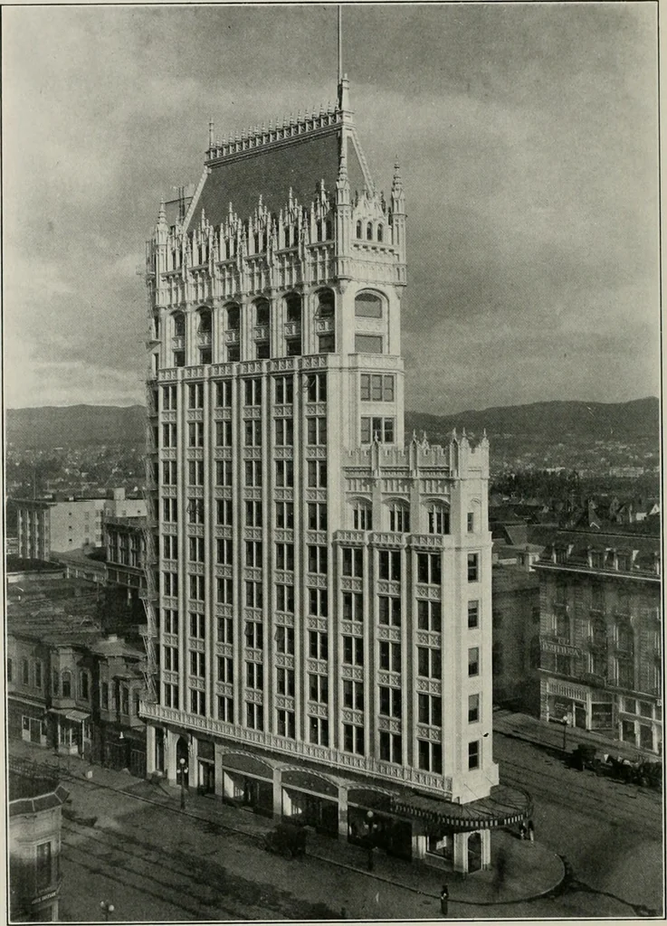 An illustration from The Architect & engineer of California and the Pacific Coast, 1905, leaf 411