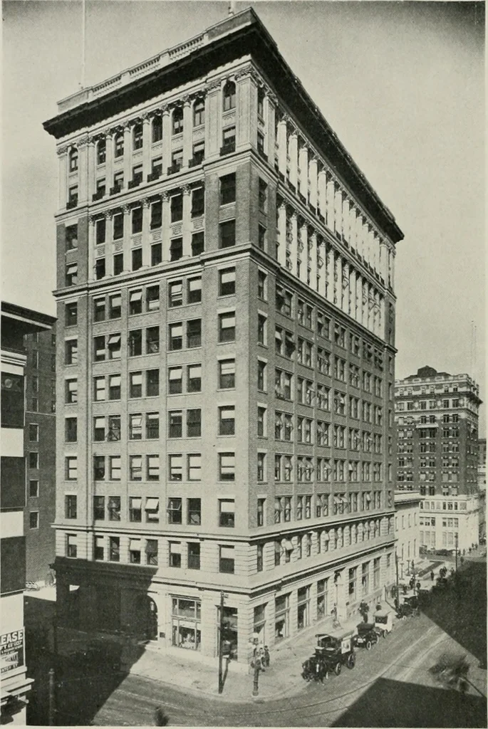 An illustration from The Architect & engineer of California and the Pacific Coast, 1905, leaf 419