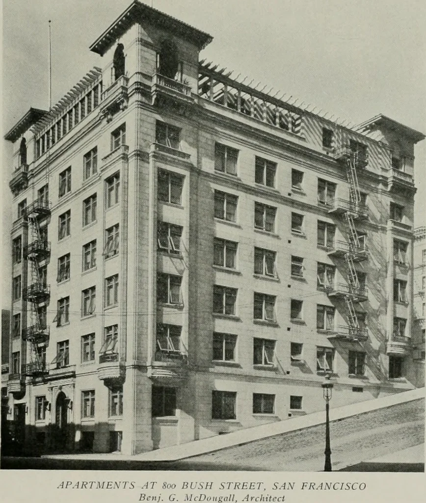 An illustration from The Architect & engineer of California and the Pacific Coast, 1905, leaf 422