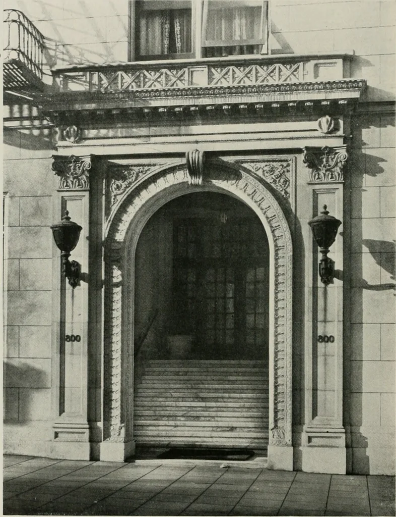 An illustration from The Architect & engineer of California and the Pacific Coast, 1905, leaf 423