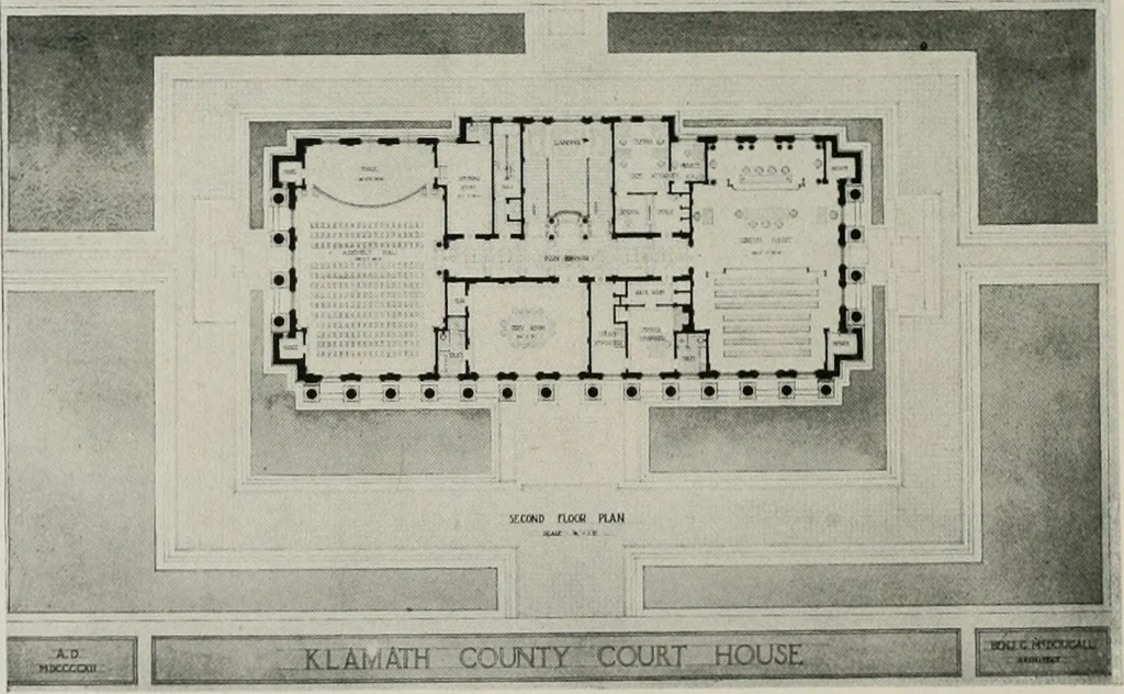 An illustration from The Architect & engineer of California and the Pacific Coast, 1905, leaf 425