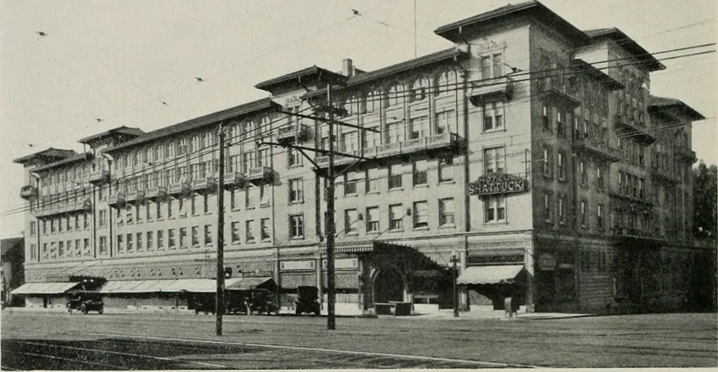 An illustration from The Architect & engineer of California and the Pacific Coast, 1905, leaf 427
