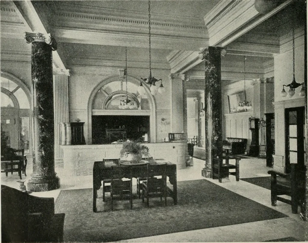 An illustration from The Architect & engineer of California and the Pacific Coast, 1905, leaf 427