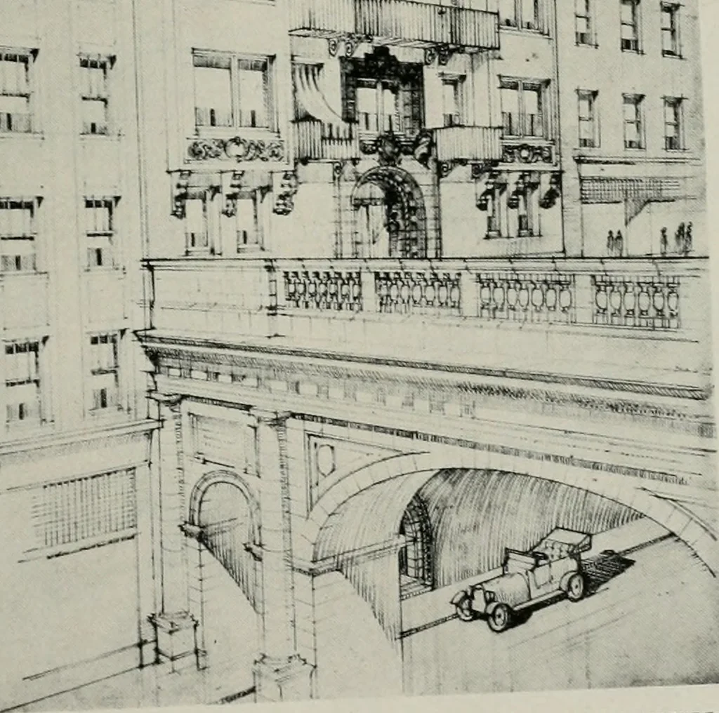 An illustration from The Architect & engineer of California and the Pacific Coast, 1905, leaf 428