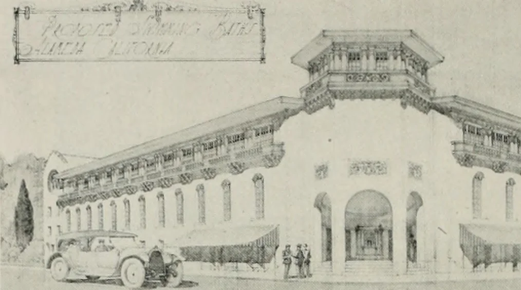 An illustration from The Architect & engineer of California and the Pacific Coast, 1905, leaf 429