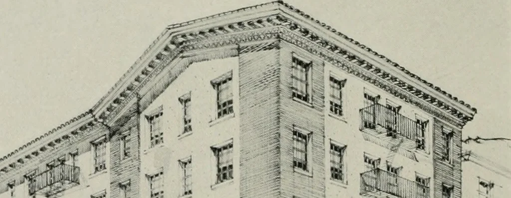 An illustration from The Architect & engineer of California and the Pacific Coast, 1905, leaf 429