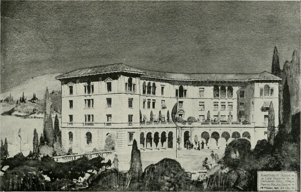 An illustration from The Architect & engineer of California and the Pacific Coast, 1905, leaf 430