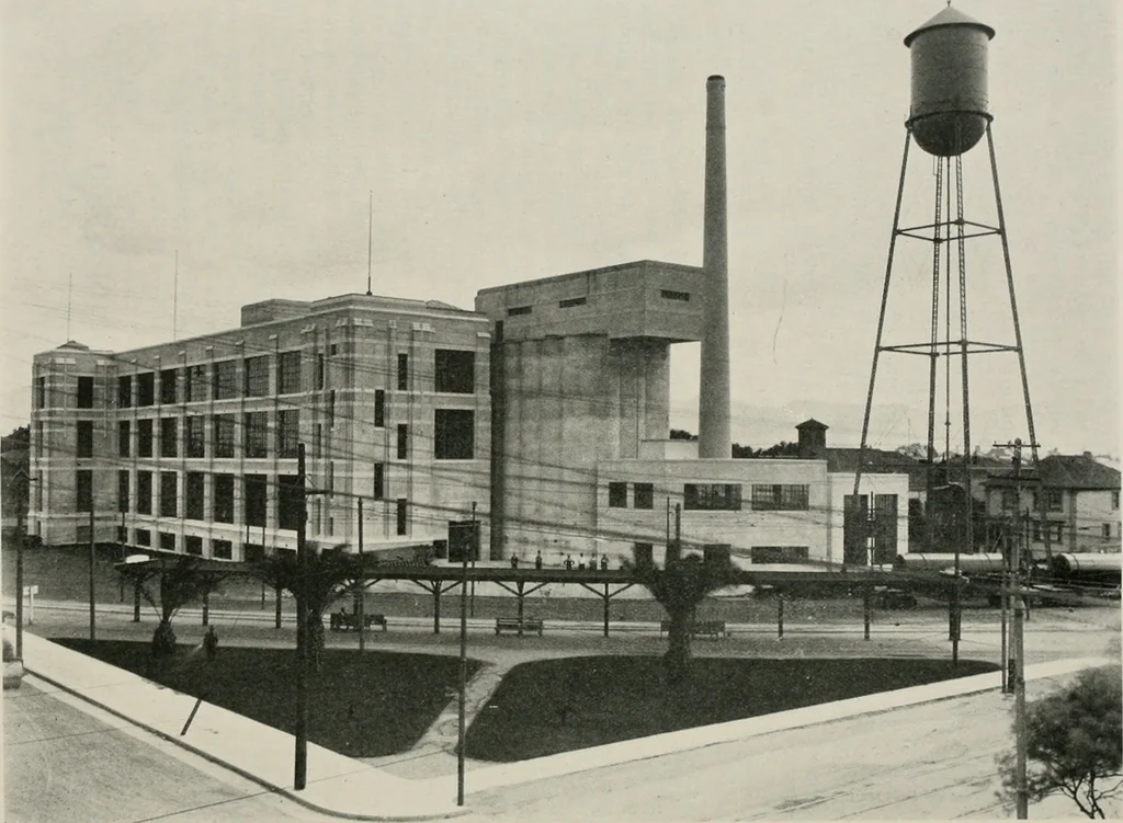 An illustration from The Architect & engineer of California and the Pacific Coast, 1905, leaf 451