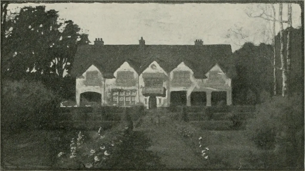 An illustration from The Architect & engineer of California and the Pacific Coast, 1905, leaf 510