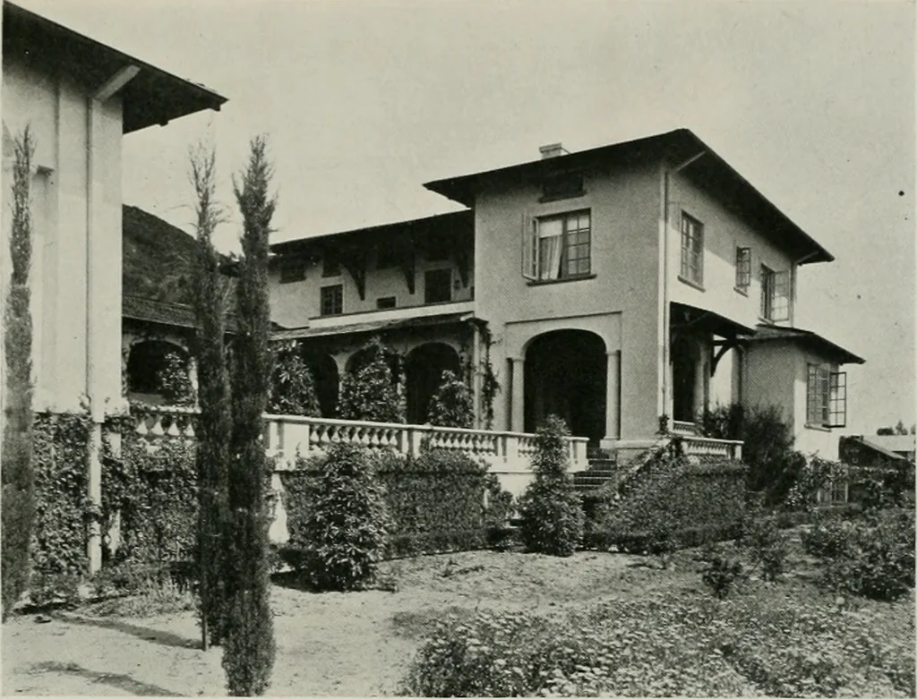 An illustration from The Architect & engineer of California and the Pacific Coast, 1905, leaf 512