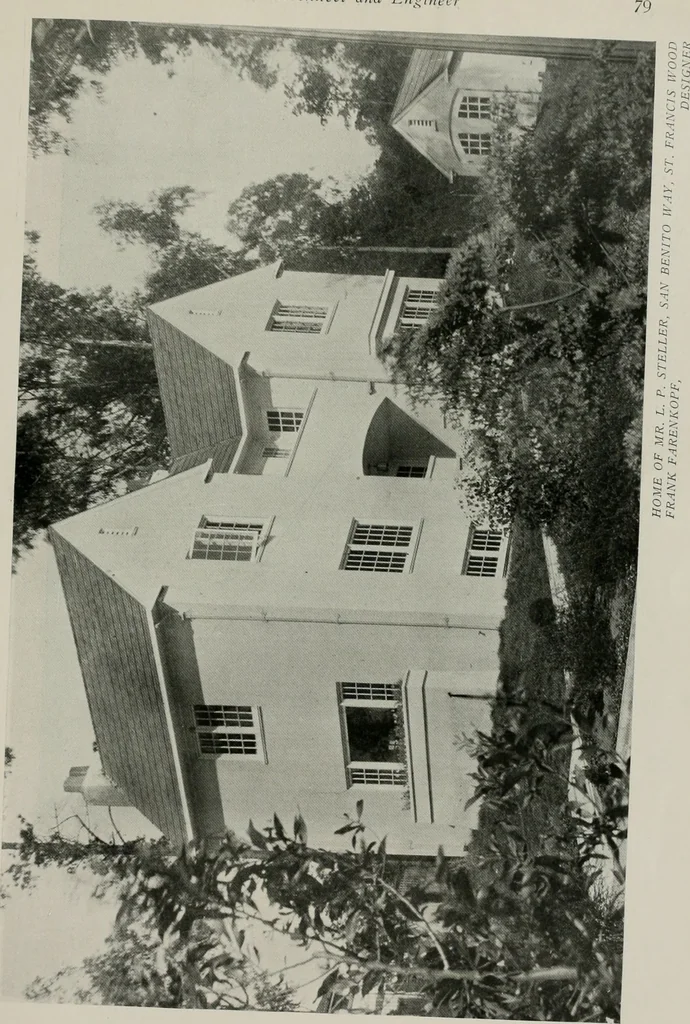 An illustration from The Architect & engineer of California and the Pacific Coast, 1905, leaf 52