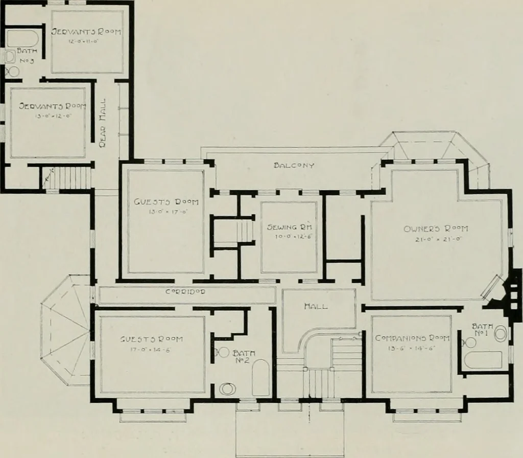 An illustration from The Architect & engineer of California and the Pacific Coast, 1905, leaf 520