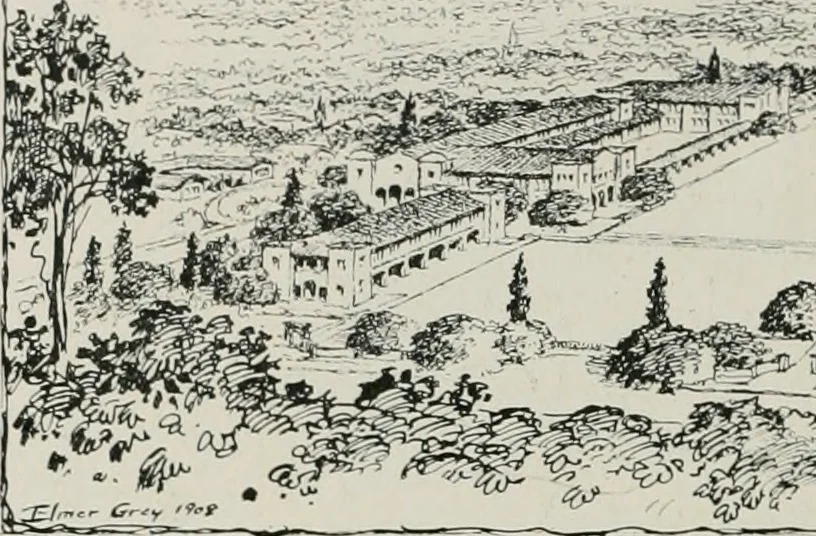 An illustration from The Architect & engineer of California and the Pacific Coast, 1905, leaf 529