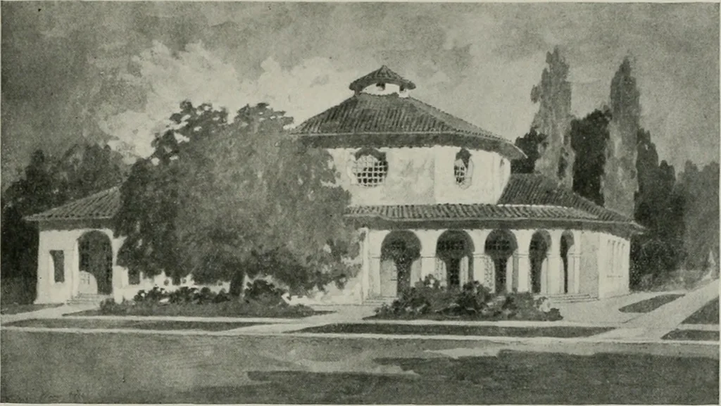 An illustration from The Architect & engineer of California and the Pacific Coast, 1905, leaf 534