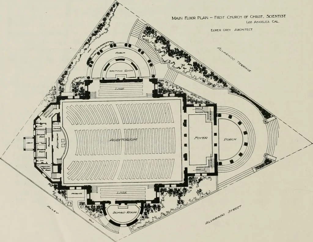 An illustration from The Architect & engineer of California and the Pacific Coast, 1905, leaf 535