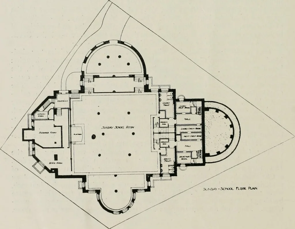 An illustration from The Architect & engineer of California and the Pacific Coast, 1905, leaf 537