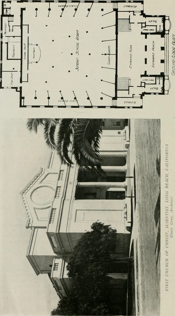 An illustration from The Architect & engineer of California and the Pacific Coast, 1905, leaf 539