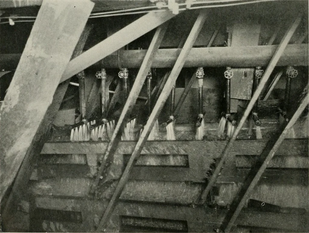 An illustration from The Architect & engineer of California and the Pacific Coast, 1905, leaf 555