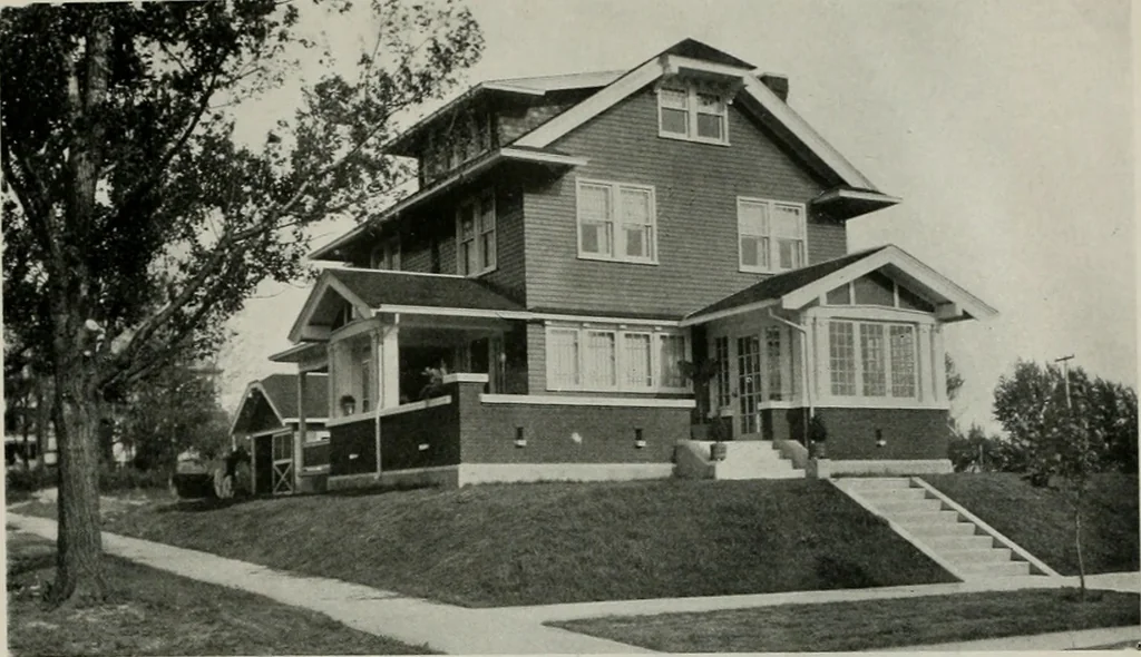 An illustration from The Architect & engineer of California and the Pacific Coast, 1905, leaf 592