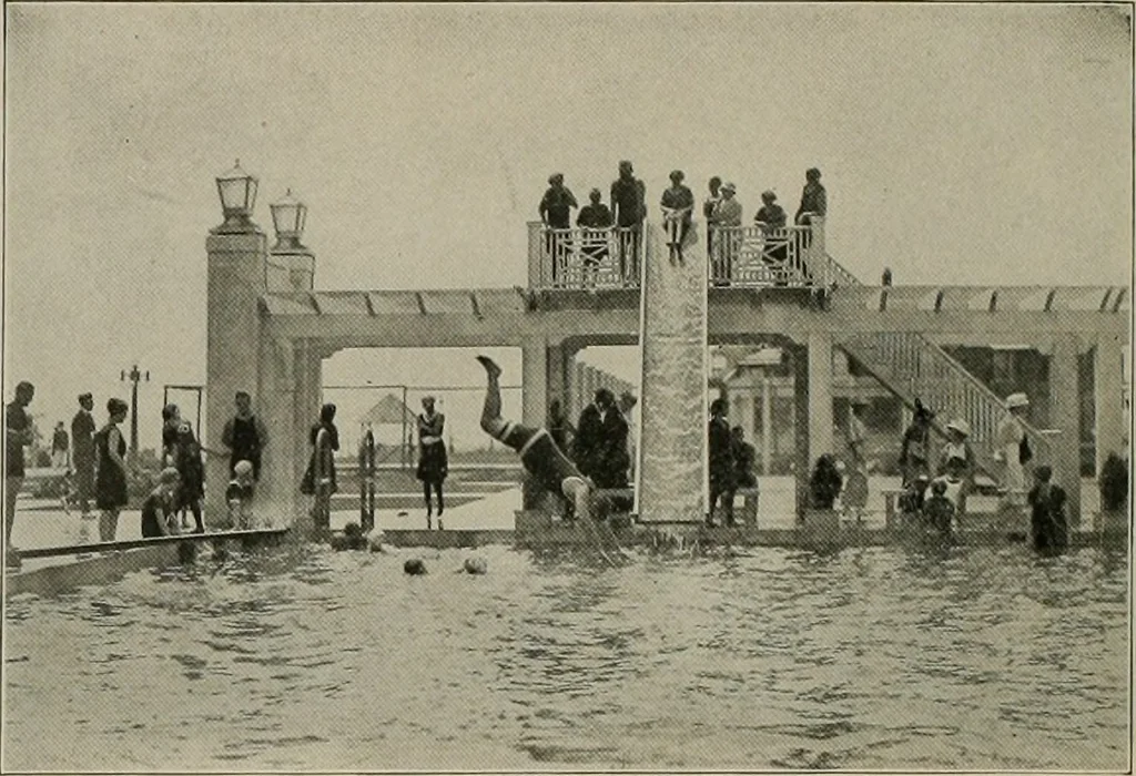 An illustration from The Architect & engineer of California and the Pacific Coast, 1905, leaf 105