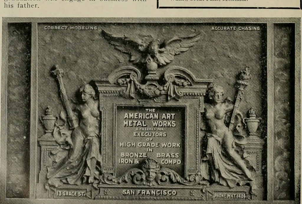 An illustration from The Architect & engineer of California and the Pacific Coast, 1905, leaf 141
