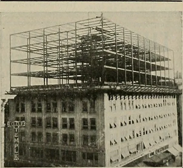 An illustration from The Architect & engineer of California and the Pacific Coast, 1905, leaf 192