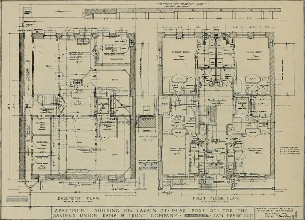 An illustration from The Architect & engineer of California and the Pacific Coast, 1905, leaf 203