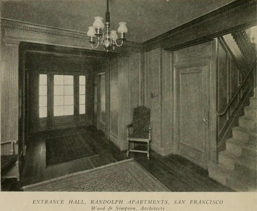 An illustration from The Architect & engineer of California and the Pacific Coast, 1905, leaf 203