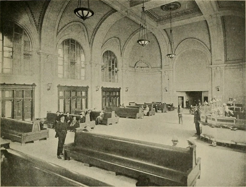 An illustration from The Architect & engineer of California and the Pacific Coast, 1905, leaf 208