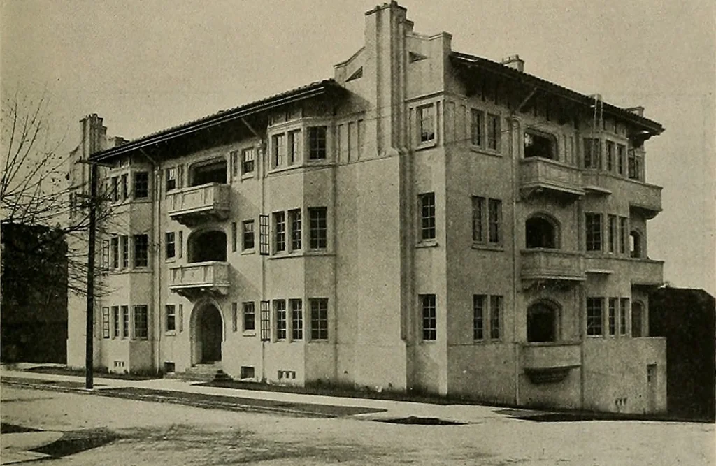An illustration from The Architect & engineer of California and the Pacific Coast, 1905, leaf 240
