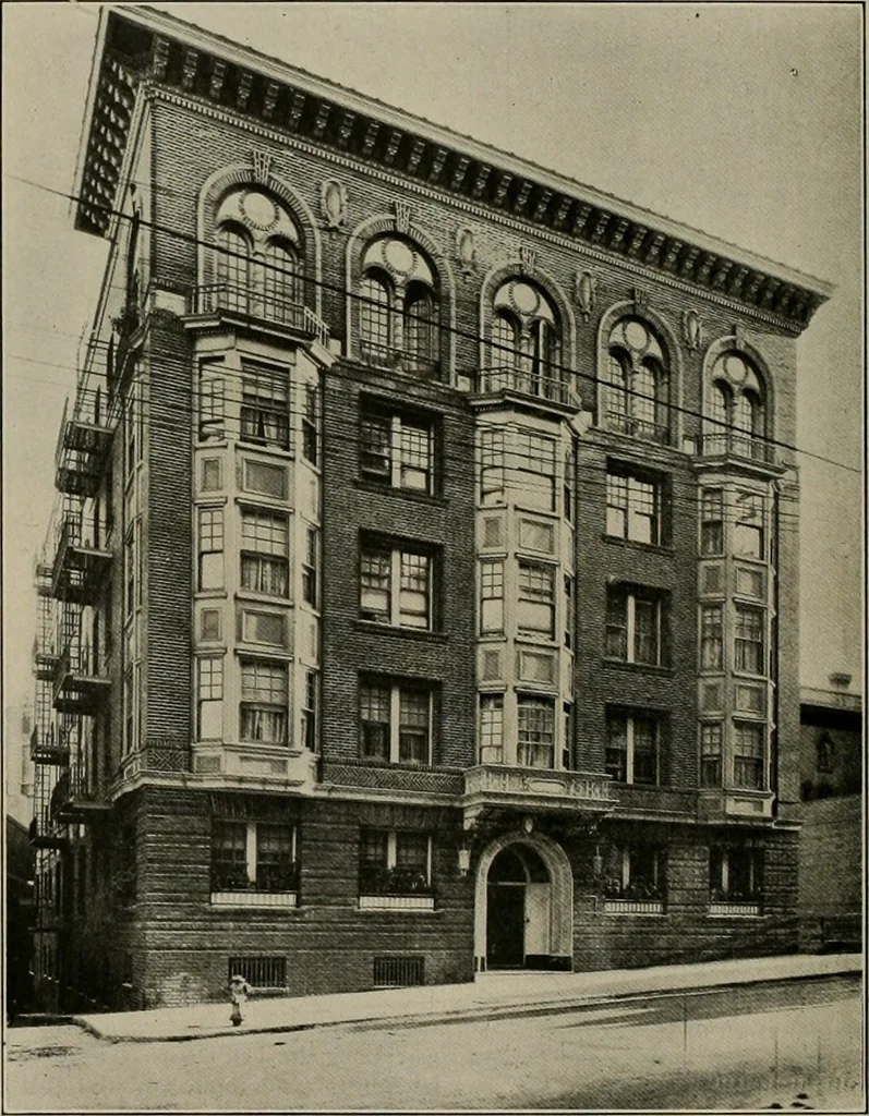 An illustration from The Architect & engineer of California and the Pacific Coast, 1905, leaf 241