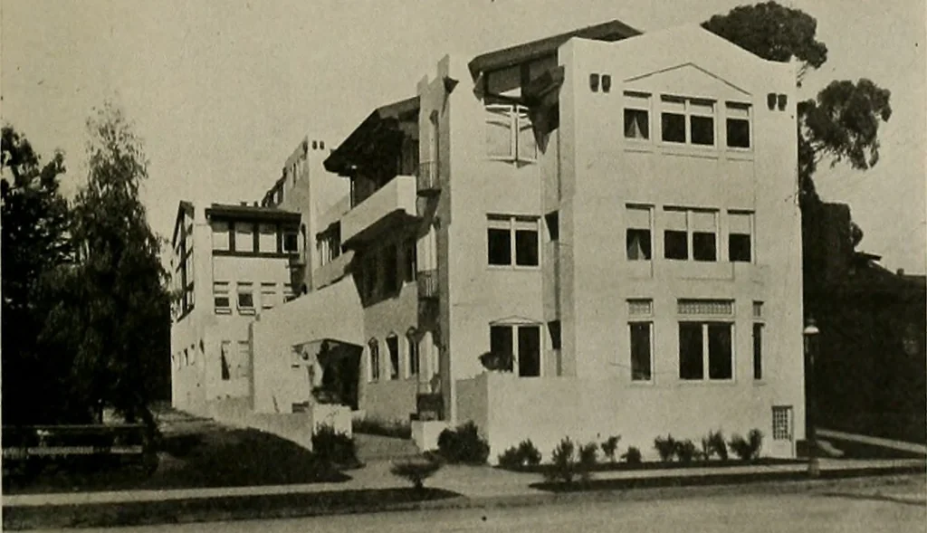 An illustration from The Architect & engineer of California and the Pacific Coast, 1905, leaf 244