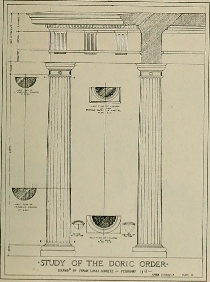 An illustration from The Architect & engineer of California and the Pacific Coast, 1905, leaf 266