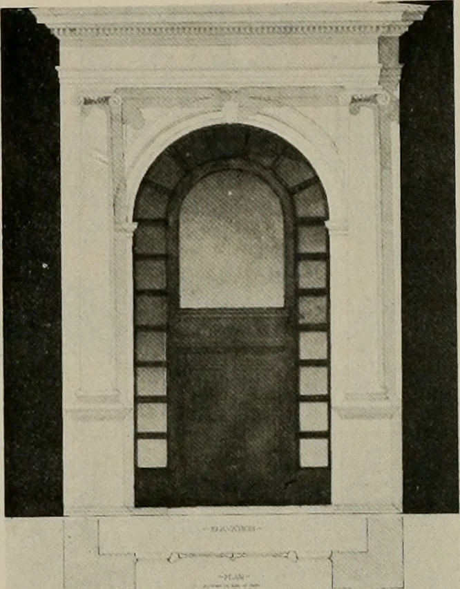 An illustration from The Architect & engineer of California and the Pacific Coast, 1905, leaf 267