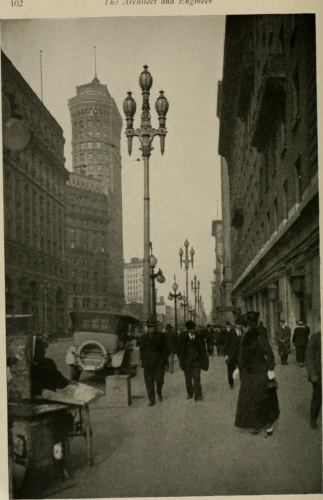 An illustration from The Architect & engineer of California and the Pacific Coast, 1905, leaf 273